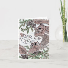 マザーリスとベビー カード