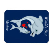 マザーリー・ドルフィン マグネット (横)