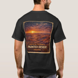 マザーロード100周年記念ペインテッドデザートの地平線 Tシャツ
