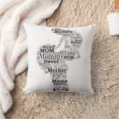 マザーワードアート クッション (ブランケット)