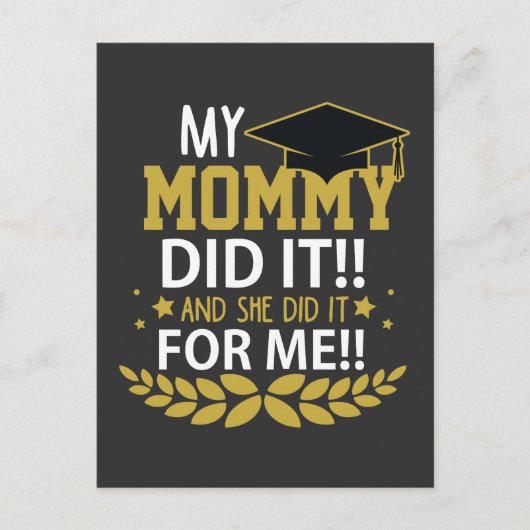 マザー卒業生感謝マザー・スクール ポストカード (正面)