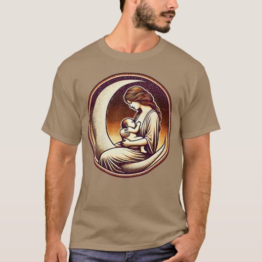 マザー女神ヴィンテージ Tシャツ (正面)