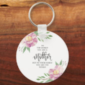 マザー引用文ギフト キーホルダー (正面)