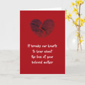 マザー悔やみや弔慰カードバイdalDesignNZ カード (黄色い花)