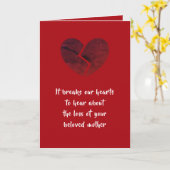 マザー悔やみや弔慰カードby dalDesignNZ カード (黄色い花)