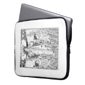 マザー自然サマーエレクトロニクスバッグ ラップトップスリーブ (正面左)