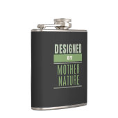 マザー自然引用文のモチベーション フラスク (右)