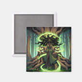 マザー自然磁石 マグネット (正面/裏面)