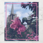 マザー自然-ヴィンテージフローラ ワインラベル (シングルラベル)