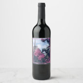 マザー自然-ヴィンテージフローラ ワインラベル (正面)