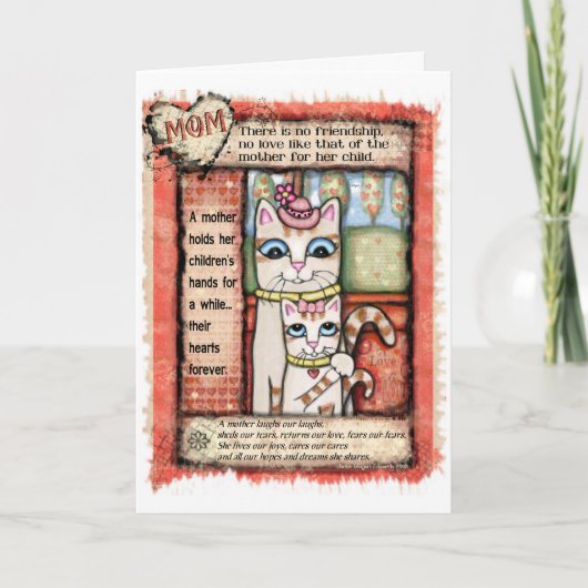 マザー誕生日トリビュートカード カード (正面)