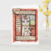 マザー誕生日トリビュートカード カード (黄色い花)