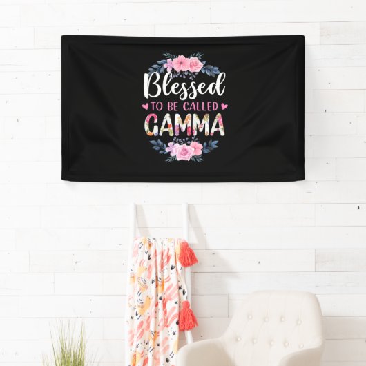 マザー賛美アートはガンマ誕生日 横断幕 (インサイチュ)