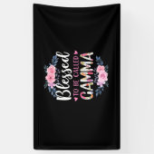 マザー賛美アートはガンマ誕生日 横断幕 (縦)