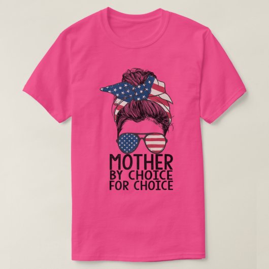 マザー選択プロ選択メッシーブンアメリカ国旗Wome Tシャツ (デザイン正面)