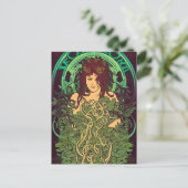 マザー・アース・ステンドグラス ポストカード (スタンド正面)