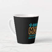 マザー・アート・ママが正しかった カフェラテマグ (左アングル)