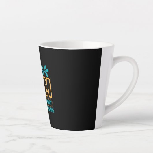マザー・アート・ママが正しかった カフェラテマグ (右)