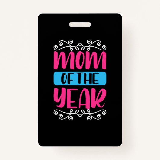 マザー・アート・マム・オブ・ザ・イヤー バッジ (正面)