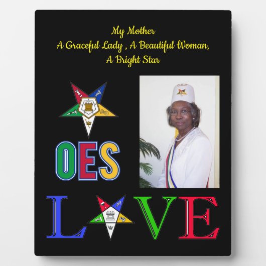 マザー・イースタン・スターの写真 フォトプラーク (正面)