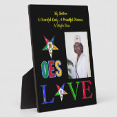 マザー・イースタン・スターの写真 フォトプラーク (側面)