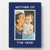 マザー・オブ・ザ・イヤー　パーソナライズ　カスタム　フォト　マミー フォトプラーク (正面)