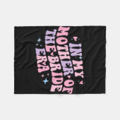 マザー・オブ・ザ・ブライド時代のグルービーな独身最後の夜 フリースブランケット (正面(横))