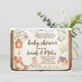 マザー・グースのベビーシャワーの招待状の招待 招待状 (スタンド正面)