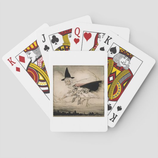 マザー・グース、「マザー・グースのfrontispiece Ol トランプ (裏面)