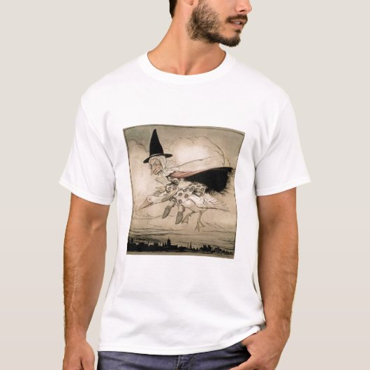 マザー・グース、「マザー・グースのfrontispiece Ol Tシャツ (正面)