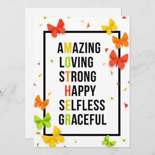 マザー シーズンカード (正面/裏面)