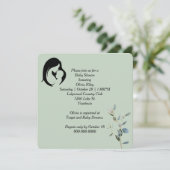 マザー&チャイルド ベビーシャワー 招待状 (スタンド正面)