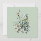 マザー&チャイルド ベビーシャワー 招待状 (裏面)