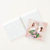 マザー・デイ・バラズ・レース・パールズ・ヴィンテージ・フォト・フレーム ノートブック (内部)