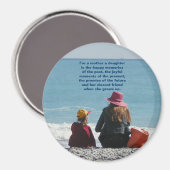 マザー&ドーターマグネット マグネット (正面/裏面)