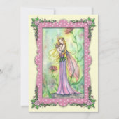 マザー＆ベイビーフェアリー ベイビーシャワー招待状 招待状 (正面)