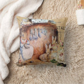 マザー·ラビット、みすぼらしいシック、子供部屋/子ども用 クッション (ブランケット)