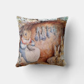 マザー·ラビット、みすぼらしいシック、子供部屋/子ども用 クッション (裏面)