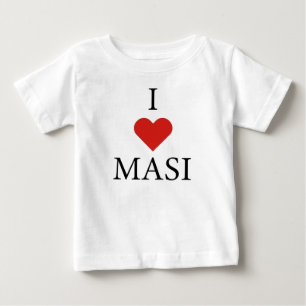 マシが好き ベビーTシャツ
