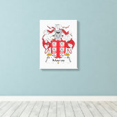 マシアス家紋 キャンバスプリント (インサイチュ (ウッドフロア))