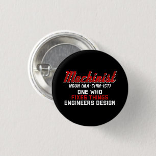 マシニスト名詞マシニスト意味エンジニアギフト 缶バッジ