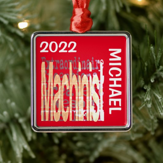 マシニスト超常連カスタム メタルオーナメント (ツリー)