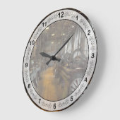 マシニスト – 旋盤 – ザオリジナルラーザーディスク ラージ壁時計 (傾斜)