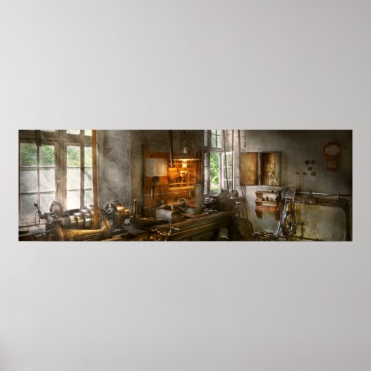 マシニスト – 旋盤 ポスター (正面)