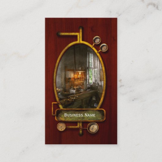 マシニスト – 旋盤 名刺 (正面)