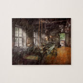 マシニスト – 旋盤 – 長い旋盤 ジグソーパズル (横)