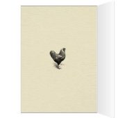 マシメおもしろいチキンジョークカード (内側 (左))