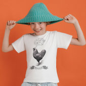 マシメおもしろいチキンプリンのジョーク Tシャツ