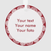 マシャとクマ3頭 オーナメント (裏面)