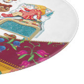 マシャとクマ3頭 カッティングボード (角)